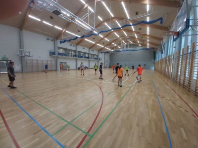 Obóz sportowy uczniów wiślańskiego liceum