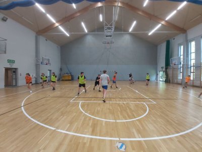 Obóz sportowy uczniów wiślańskiego liceum