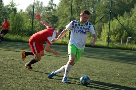 Fragment spotkania ePompa i FC Malinka