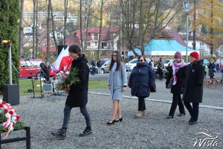 Delegacja Liceum Ogólnokształcącego im. P. Stalmacha