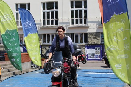 Prezentacja na motocyklach