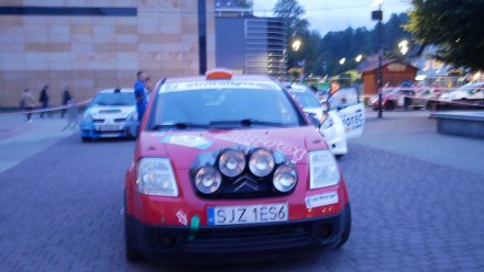 Inauguracja Rajdu Wisły na Placu Hoffa