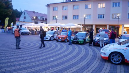 Inauguracja Rajdu Wisły na Placu Hoffa