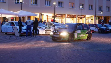 Inauguracja Rajdu Wisły na Placu Hoffa