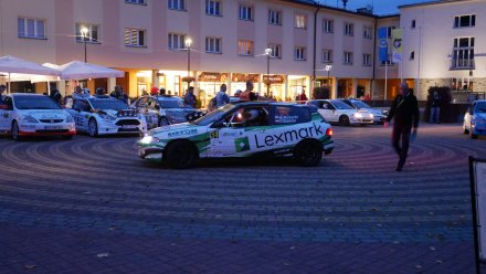 Inauguracja Rajdu Wisły na Placu Hoffa