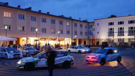 Inauguracja Rajdu Wisły na Placu Hoffa