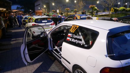 Inauguracja Rajdu Wisły na Placu Hoffa