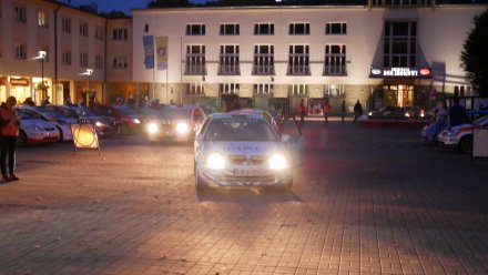 Inauguracja Rajdu Wisły na Placu Hoffa