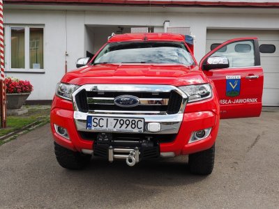 Ostatni nabytek OSP Jawornik