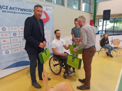 Podziękowania dla sportowców goszczących w SP nr 1 w Wiśle