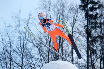 Stefan Kraft w locie