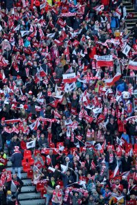 Publiczność na skoczni w Wiśle