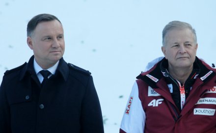 Andrzej Duda i Apoloniusz Tajner