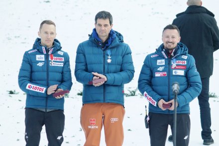 Uhonorowani Stefan Hula, Stefan Horngacher i Adam Małysz