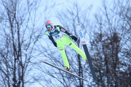 Dawid Kubacki w locie