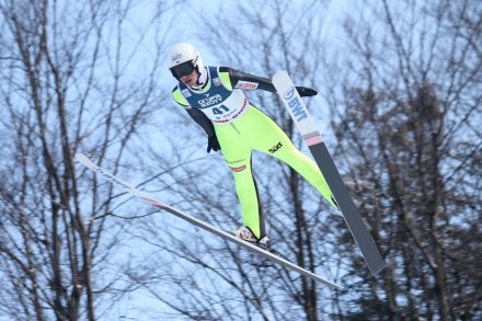 Piotr Żyła w locie