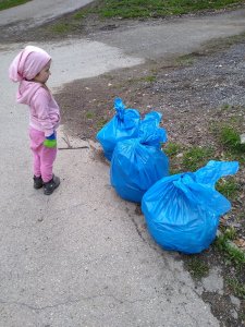 Sprzątanie Wisły/fot. Paulina Nowak