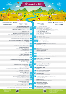 Plakat imprez na sierpień