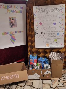 Szkolna zbiórka nakrętek