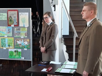 Pracownicy Nadleśnictwa Wisła