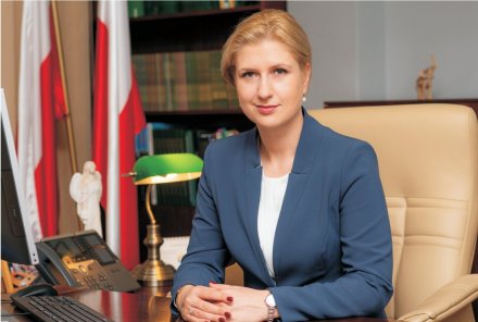 Prezes Kasy Rolniczego Ubezpieczenia Społecznego Aleksandra Hadzik