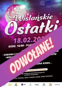 Wiślańskie Ostatki - plakat