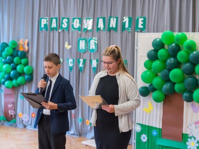 Przedstawiciele Samorządu Uczniowskiego