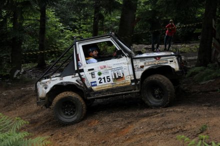 Rywalizacja na trasie rajdu