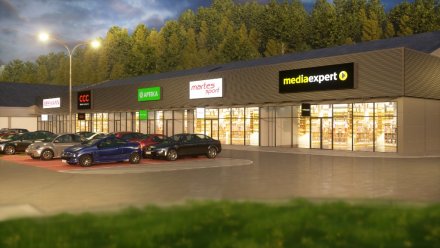 Wizualizacja Metro Park w Wiśle