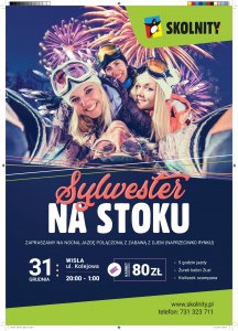 Plakat promujący Sylwestra