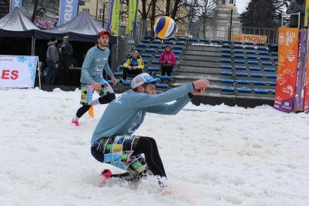 Odbiór piłki podczas meczu