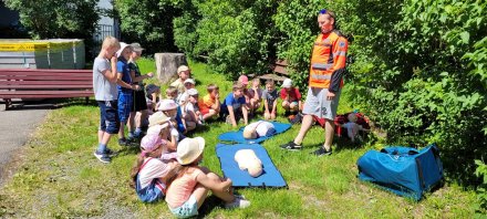 Spotkanie z ratownikiem medycznym