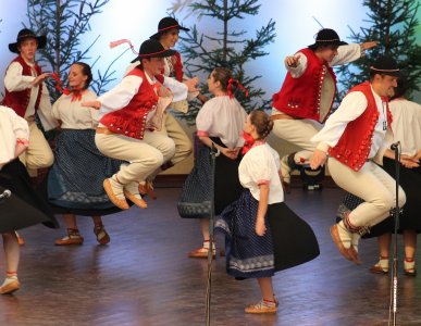 Występ zespołu Bystrzyca z Czech