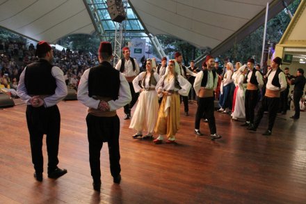 Występ zespołu Proleter z Sarajewa