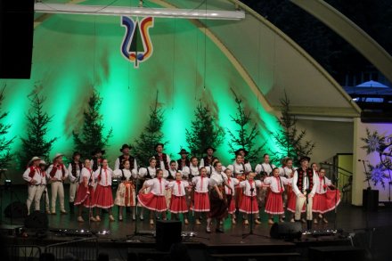 Występ zespołu Równica z Ustronia