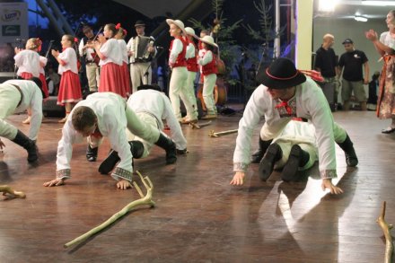 Występ zespołu Równica z Ustronia