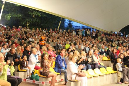 Liczna publiczność oklaskiwała Równicę