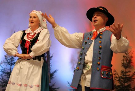 Występ zespołu Kotlina z Osieka