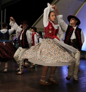 Występ zespołu Grojcowianie z Wieprza