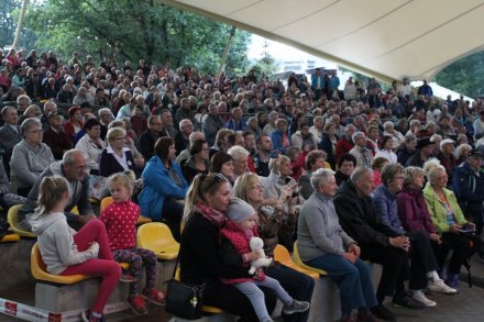 Publiczność w amfiteatrze
