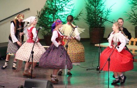 Występ zespołu "Zornica" z Zakopanego