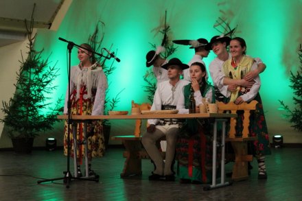 Występ zespołu "Zornica" z Zakopanego