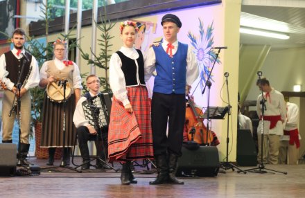 Występ zespołu "Bystry" z Augustowa