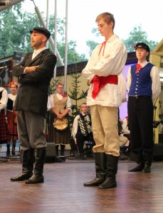 Występ zespołu "Bystry" z Augustowa