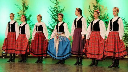 Występ zespołu "Bystry" z Augustowa