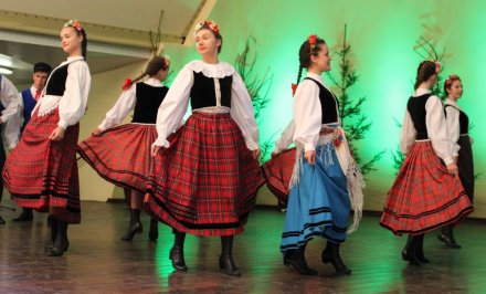 Występ zespołu "Bystry" z Augustowa