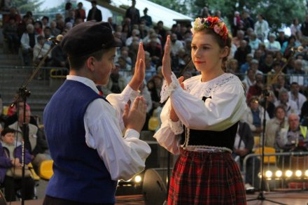Występ zespołu "Bystry" z Augustowa