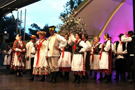 Występ zespołu "Wesele Krzemienickie"