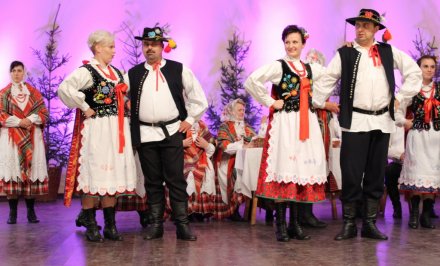 Występ zespołu "Wesele Krzemienickie"