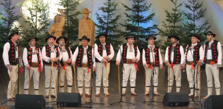 Fragment występu zespołu "Wańcy"